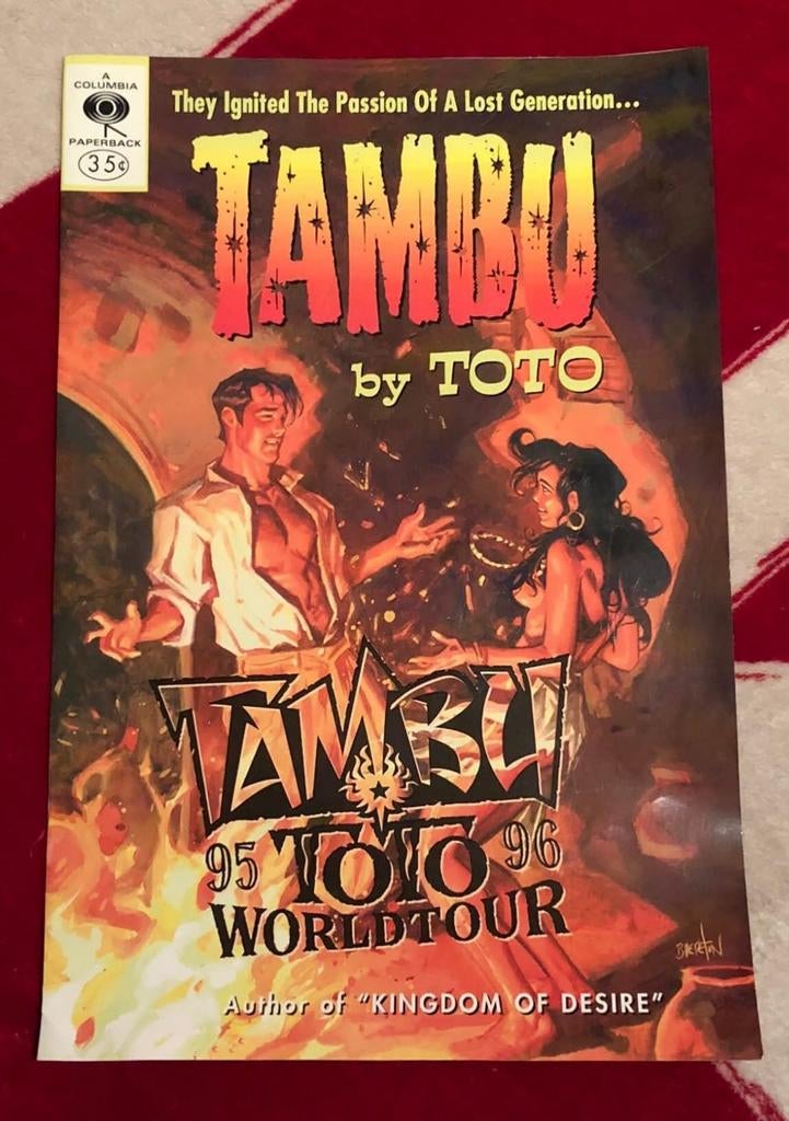 Tourboek Toto Tambu tour, Ophalen of Verzenden, Zo goed als nieuw