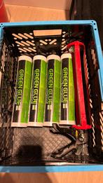Green Glue Geluidsisolatie Compound - 4 stuks + appgun, Doe-het-zelf en Verbouw, Isolatie en Afdichting, Minder dan 4 cm, Overige materialen