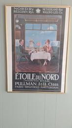 Leuke ingelijste prent Wagon Lits, Ophalen