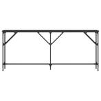 Wandtafel / sidetable zwart 180x23x75 cm, Ophalen, Nieuw, 150 tot 200 cm, 25 tot 50 cm