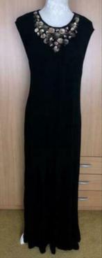 Monsoon lange jurk maat L 40/42 [v], Zwart, Maat 42/44 (L), Ophalen of Verzenden, Zo goed als nieuw