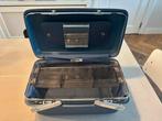 Vintage Samsonite Beautycase Blauw, Gebruikt, Blauw, Ophalen of Verzenden, Met spiegeltje(s)