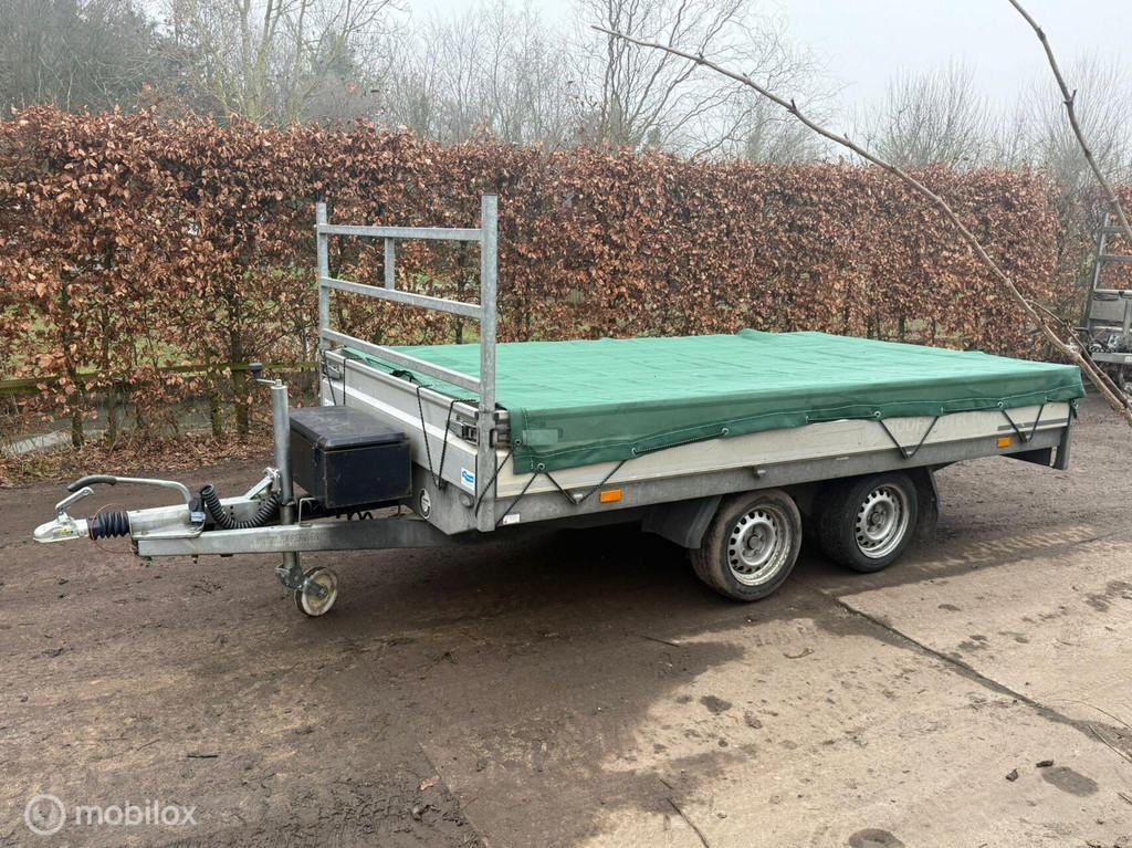 Hapert plateauwagen, 335x180cm, 2700kg