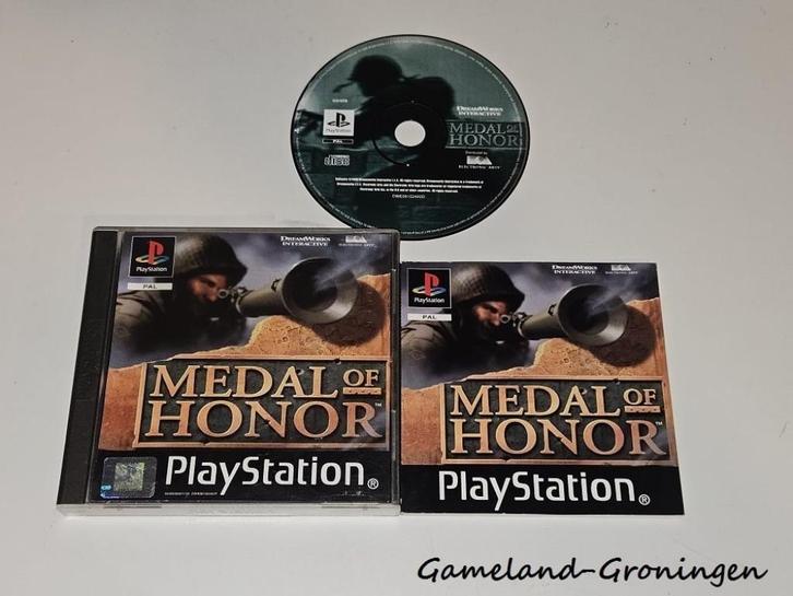 Medal of Honor (PS1) Compleet, Spelcomputers en Games, Games | Sony PlayStation 1, Gebruikt, Shooter, 1 speler, Vanaf 3 jaar, Ophalen of Verzenden