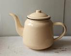 Vintage Emaille Theepot, Ophalen of Verzenden