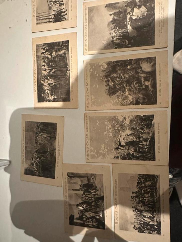 Boon's Cacao Wormerveer plaatjes, Verzamelen, Ansichtkaarten | Nederland, Ongelopen, Noord-Holland, 1920 tot 1940, Ophalen of Verzenden