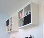 2x Ikea Kallax kast (open kasten), Ophalen, 25 tot 50 cm, 50 tot 100 cm, Minder dan 100 cm