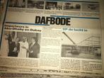 DAF Bode 1988 brochures/folders: oa 95, SP foto's, artikelen, Ophalen of Verzenden, Zo goed als nieuw, Overige merken