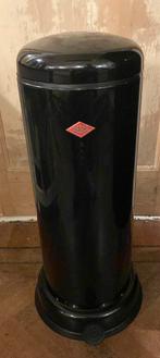 Wesco big baseboy 30 ltr pedaal hoogglans zwart, Met pedaal, Ophalen of Verzenden, Zo goed als nieuw, 30 tot 40 liter