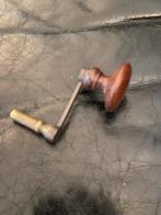 18 eeuw Opwind sleutel /slinger Amsterdamse klok, Antiek en Kunst, Antiek | Klokken, Ophalen of Verzenden