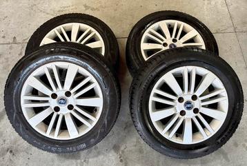 Sportvelgen met banden Fiat Punto 4x100 195/60/15 beschikbaar voor biedingen