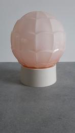 Thabur roze glazen lampenkap jaren 30 lamp vintage glas, Huis en Inrichting, Lampen | Plafondlampen, Ophalen of Verzenden, Zo goed als nieuw