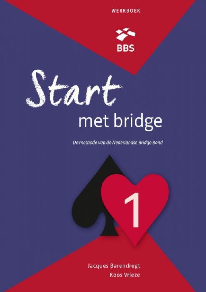 bridgeboek start met bridge 1, Hobby en Vrije tijd, Cursusmateriaal, Gebruikt, Overige typen, Boek, Ophalen
