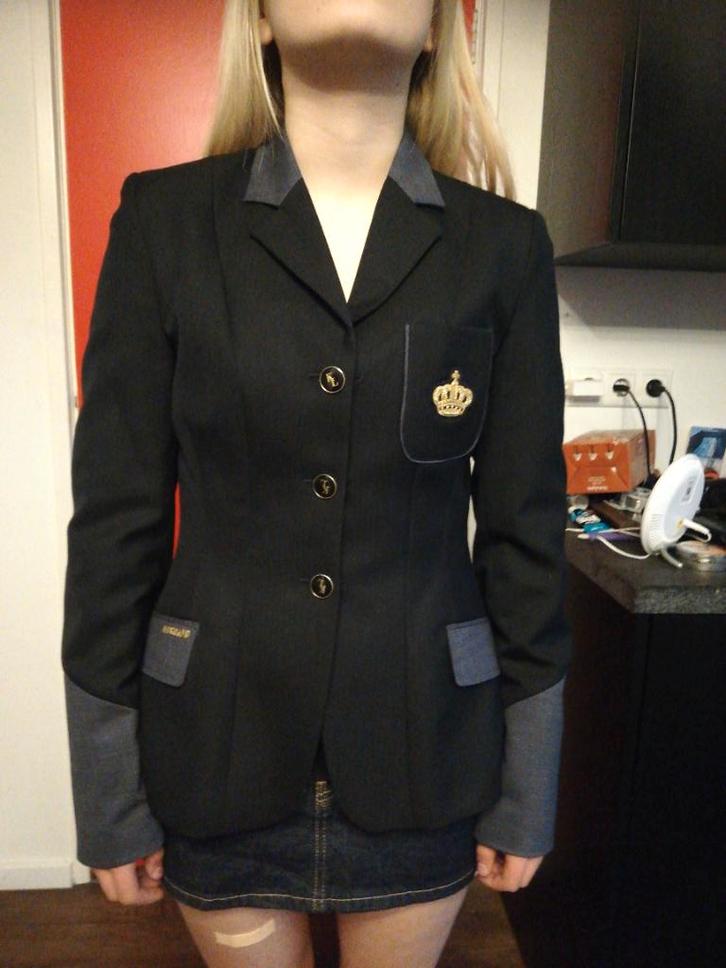 Wedstrijdjasje Kingsland maat 32, Dieren en Toebehoren, Paardrijkleding, Zo goed als nieuw, Dames, Kinderen, Bovenkleding, Dressuur