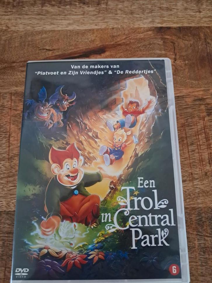Een Trol in Central Park DVD, Cd's en Dvd's, Dvd's | Kinderen en Jeugd, Nieuw in verpakking, Film, Avontuur, Alle leeftijden, Ophalen of Verzenden