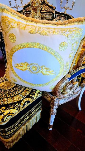 Versace kussen ( 65 cm x 65 cm ) beschikbaar voor biedingen