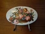 Brocante Handdoekhaak Badkamer - Bloemen, Ophalen of Verzenden, Gebruikt, Wit, Overige typen