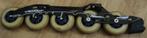 Skeeleronderstel met 5 wieltjes 84 mm, Ophalen, Gebruikt, Inline skates 5 wielen, Powerslide