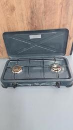 2 pits gas kookstel, Caravans en Kamperen, Kampeeraccessoires, Ophalen, Zo goed als nieuw