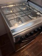 Gasfornuis met Elektrische Oven & Spit - Gebruikt, Ophalen, Gebruikt, 4 kookzones, Gas