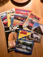 Oude autobladen jaren 80 uit diverse landen, Ophalen of Verzenden, Zo goed als nieuw