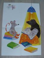 Poster boek: Kleine muis zoekt een huis. H. 59,5 x br. 42 cm, Nieuw, Dier of Natuur, Ophalen of Verzenden, Rechthoekig Staand