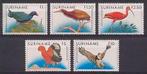 Suriname 467/71 postfris Vogels 1985, Postzegels en Munten, Postzegels | Suriname, Verzenden, Postfris