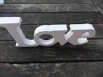 Houten letters LOVE, Gebruikt, Ophalen of Verzenden