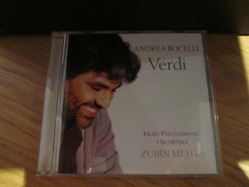 Andrea Bocelli , Verdi - CD, Cd's en Dvd's, Cd's | Klassiek, Zo goed als nieuw, Vocaal, Ophalen of Verzenden