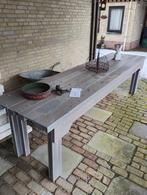 Gratis tuintafel, Ophalen of Verzenden, Gebruikt, Rechthoekig, Hout