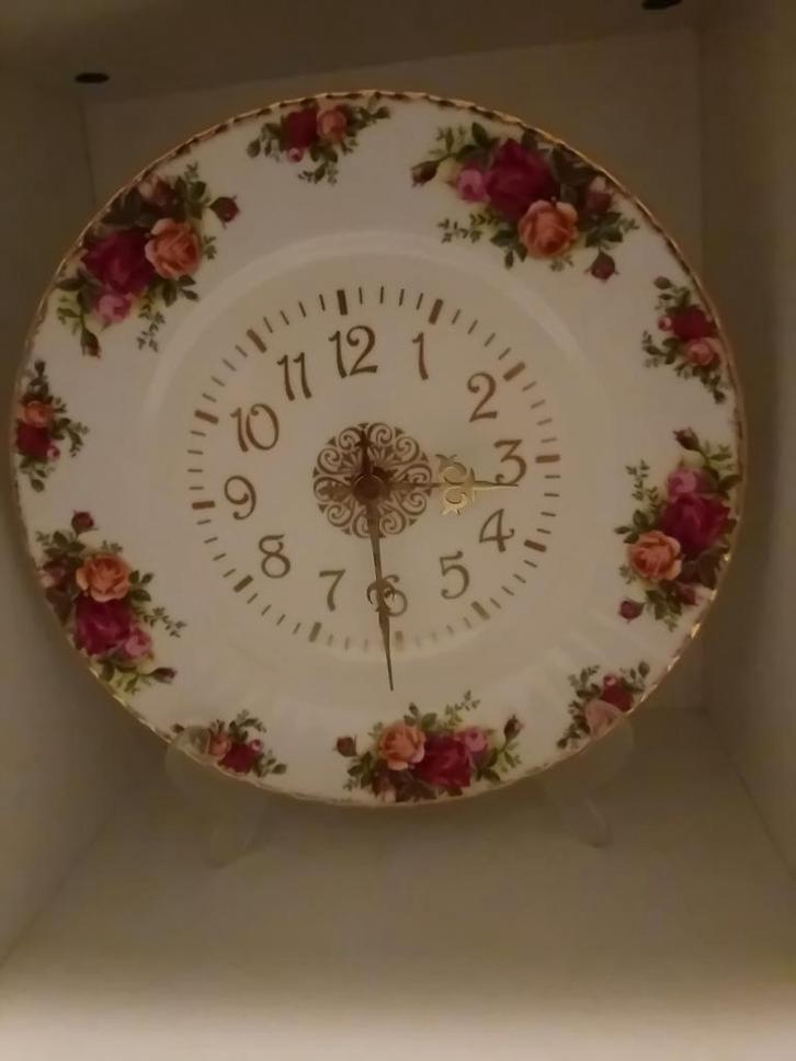 Royal Albert Klok in Topstaat, Antiek en Kunst, Antiek | Klokken, Ophalen of Verzenden