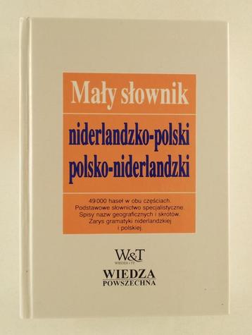 Maly slownik Niderlandzko-Polski - Polsko-Niderlandzki beschikbaar voor biedingen