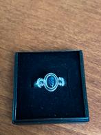 Ring zilver met blauwe zonnesteen maat 54, Sieraden, Tassen en Uiterlijk, Ringen, Nieuw, Ophalen of Verzenden, 17 tot 18, Dame