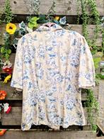 Super mooie vintage Laura Ashley bloemen blouse, Kleding | Dames, Ophalen of Verzenden, Zo goed als nieuw, Maat 42/44 (L)
