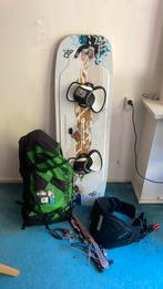 Complete kitesurf set, Watersport en Boten, Kitesurfen, Ophalen, Zo goed als nieuw, 10 m²
