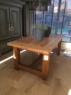 Teak houten eettafel 100x200, Huis en Inrichting, 50 tot 100 cm, Rechthoekig, Zo goed als nieuw, Ophalen