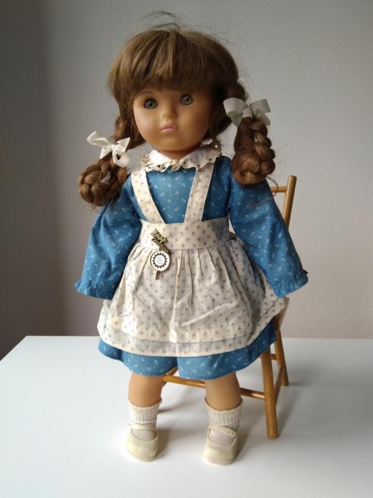 vintage meisjespop Zapf, Verzamelen, Poppen, Zo goed als nieuw, Pop, Ophalen of Verzenden