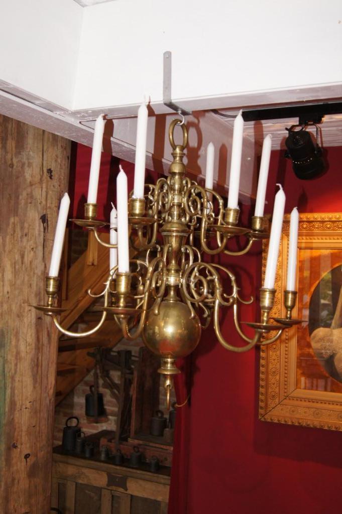 Bol kroonluchter 12 arm  en 6 Arm, Antiek en Kunst, Antiek | Lampen, Verzenden