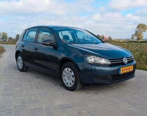 Volkswagen Golf 1.6 TDI 77KW 2010 Blauw, Auto's, Volkswagen, Particulier, Golf, ABS, Airbags, Airconditioning, Centrale vergrendeling