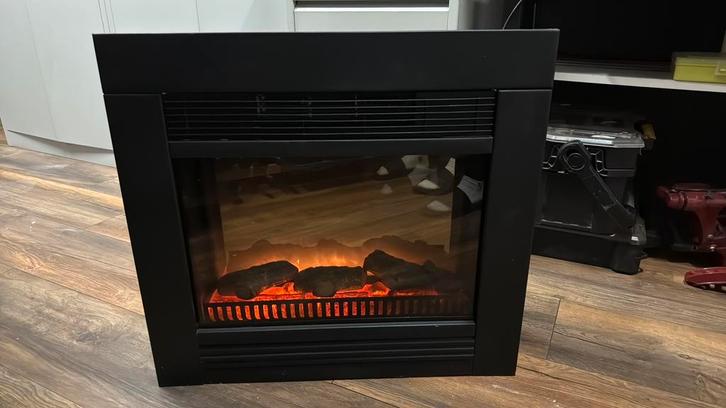 Inbouw electrische openhaard, Huis en Inrichting, Haarden, Zo goed als nieuw, Elektrische haard, Ophalen