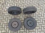 Velgen met banden - 4mm profiel, Auto-onderdelen, Banden en Velgen, Ophalen of Verzenden, Gebruikt, Personenwagen, Banden en Velgen
