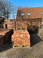 Oude gebruikte gebikte metselstenen, Doe-het-zelf en Verbouw, Metselstenen, Ophalen of Verzenden, Gebruikt, Bakstenen