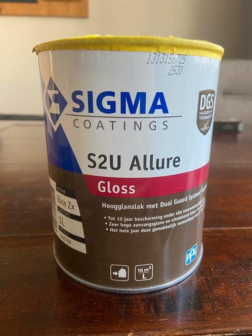 Sigma Coatings, Doe-het-zelf en Verbouw, Verf, Beits en Lak, Nieuw, Lak, Minder dan 5 liter, Overige kleuren, Ophalen