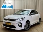 Kia Rio 1.0 TGDI GT-Line *Automaat* Stoel-/Stuurverwarming /, Auto's, 450 kg, Gebruikt, Met garantie (alle), Leder en Stof