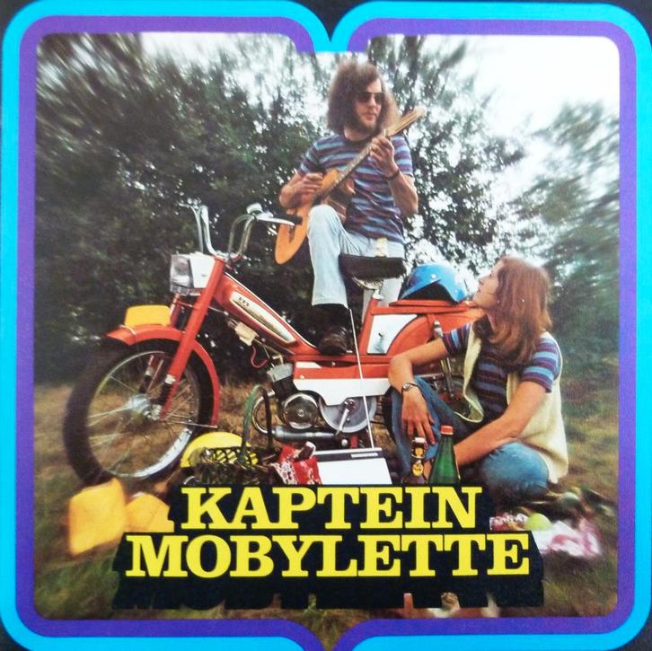 Folder KAPTEIN MOBYLETTE 1971, Fietsen en Brommers, Handleidingen en Instructieboekjes, Nieuw, Ophalen of Verzenden