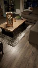 Salontafel steigerhout met gepoedercoat onderstel, Ophalen, Overige materialen, 100 tot 150 cm, 50 tot 100 cm