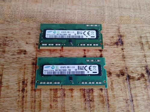 Samsung 16GB DDR3L PC12800S 1600MHz SO-Dimm Set (2x8GB), Computers en Software, RAM geheugen, Refurbished, Laptop, 16 GB, DDR3
