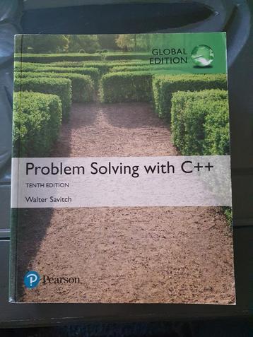 Problem Solving with C++, Tenth Edition beschikbaar voor biedingen