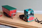 Herpa Volvo kiepoplegger, Ophalen of Verzenden, Zo goed als nieuw, Bus of Vrachtwagen, Herpa