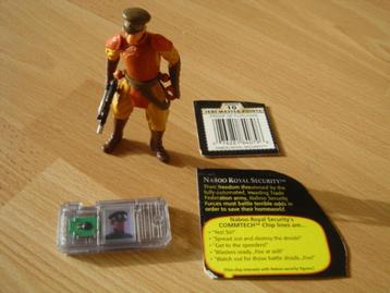 Star Wars aktie figuur met geluid com.chip: Naboo Security beschikbaar voor biedingen